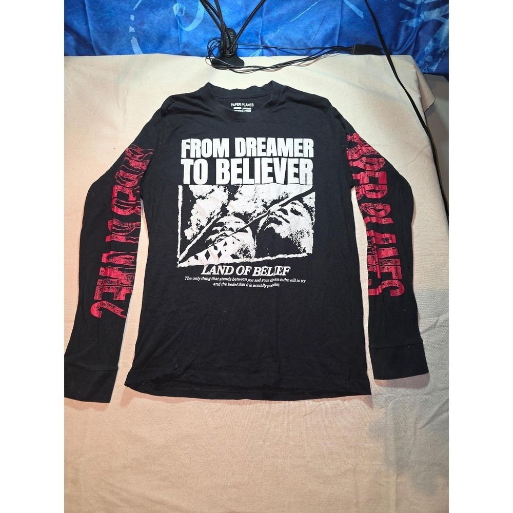 Paper Planes Dreamer to Believer Long Sleeve Tee